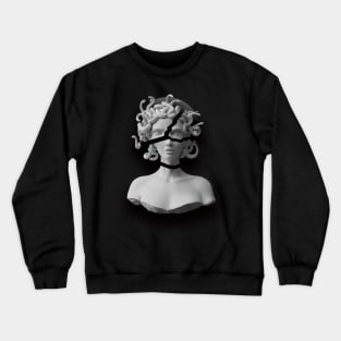 medusa's head in aesthetic style Crewneck Sweatshirt